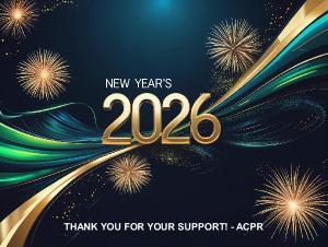 ACPR 2026 CALENDAR