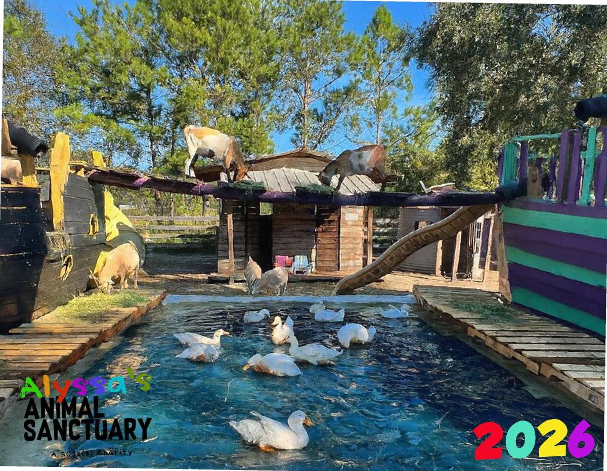 Alyssa's Animal Sanctuary 2026 Calendar