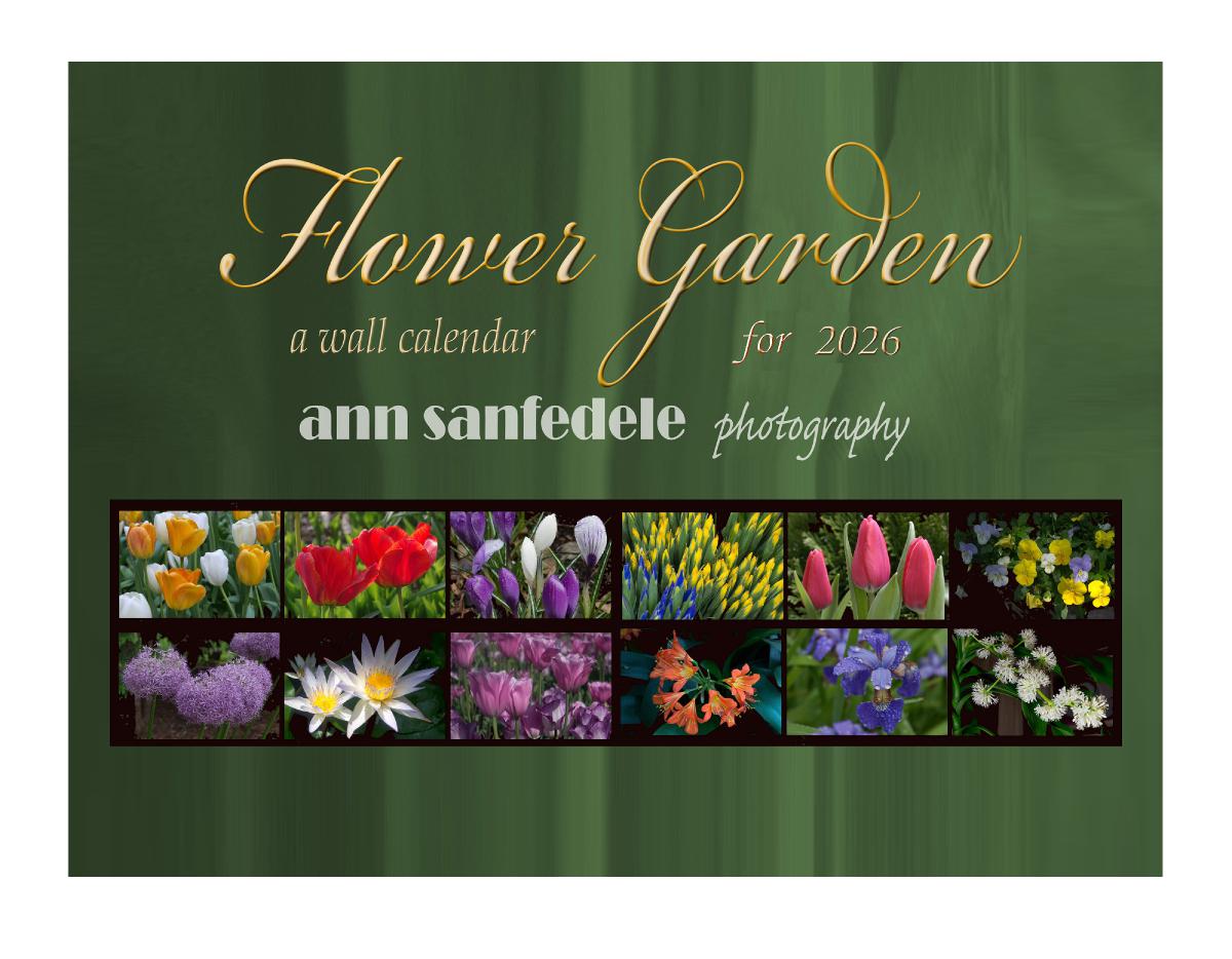 Flower Garden Calendar for 2026