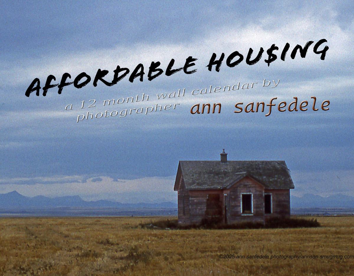 AFFORDABLE HOUSING - wall calendar