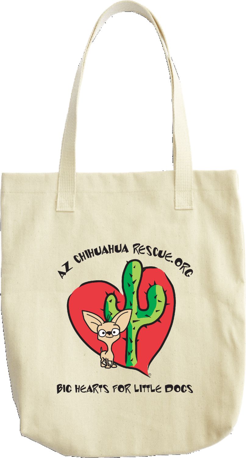 AZCR logo Tote bag with black text