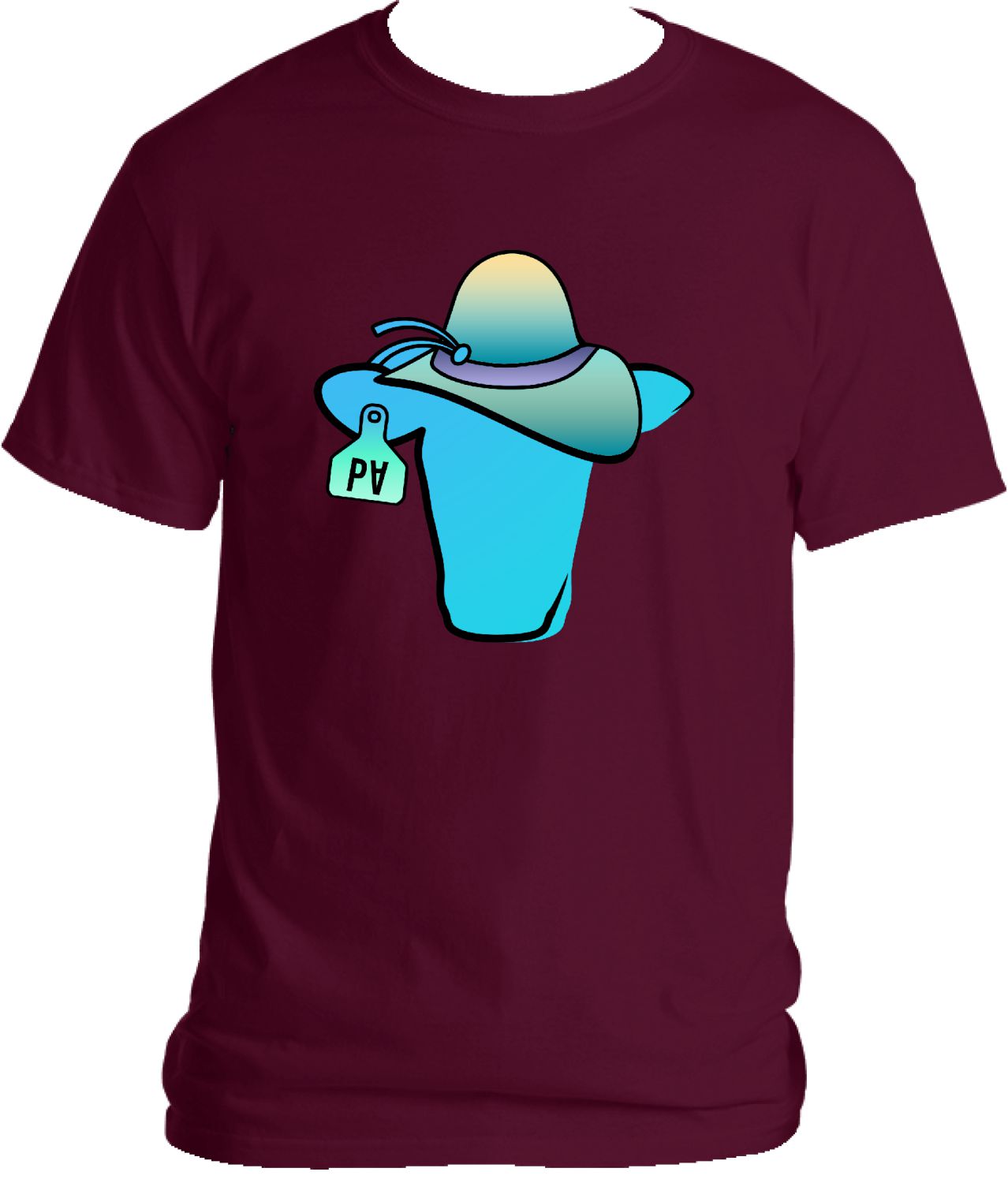 Cows in Hats Logo Tee