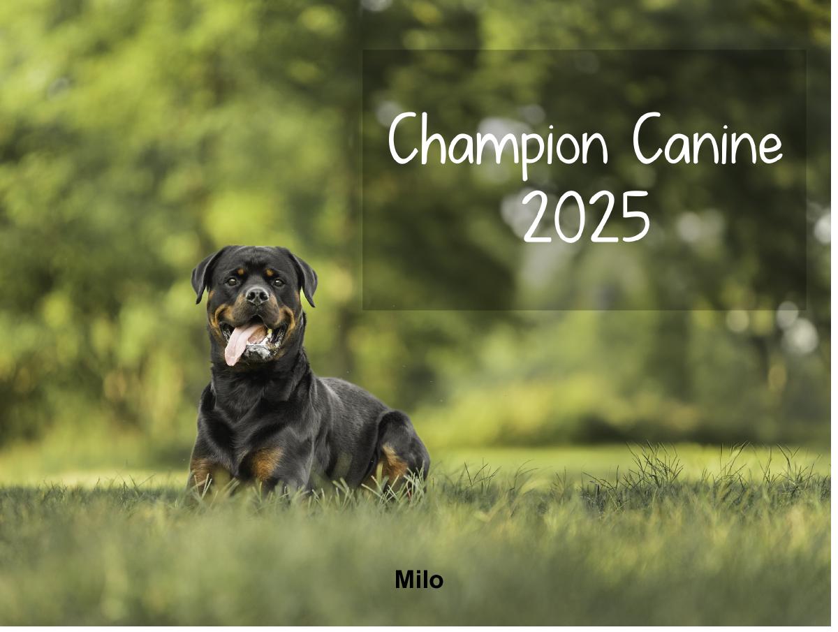 2025 Champion Canine