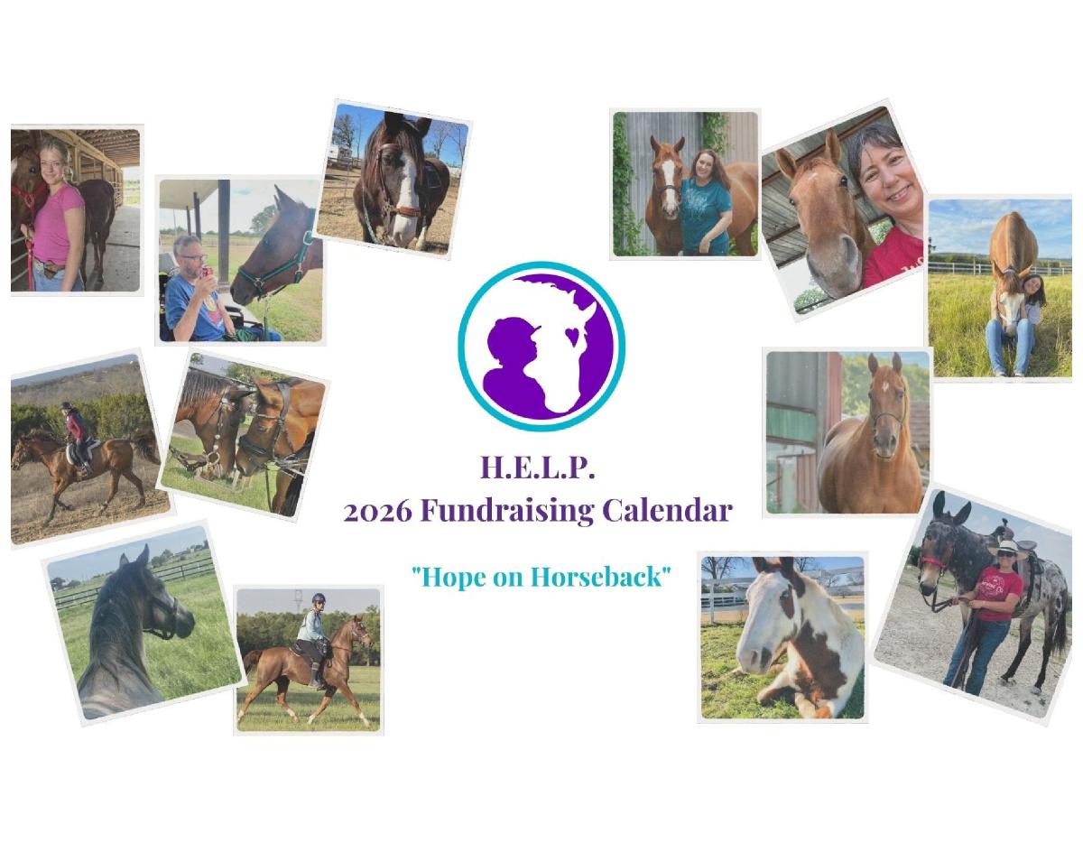 2026 H.E.L.P. Fundraising Calendar