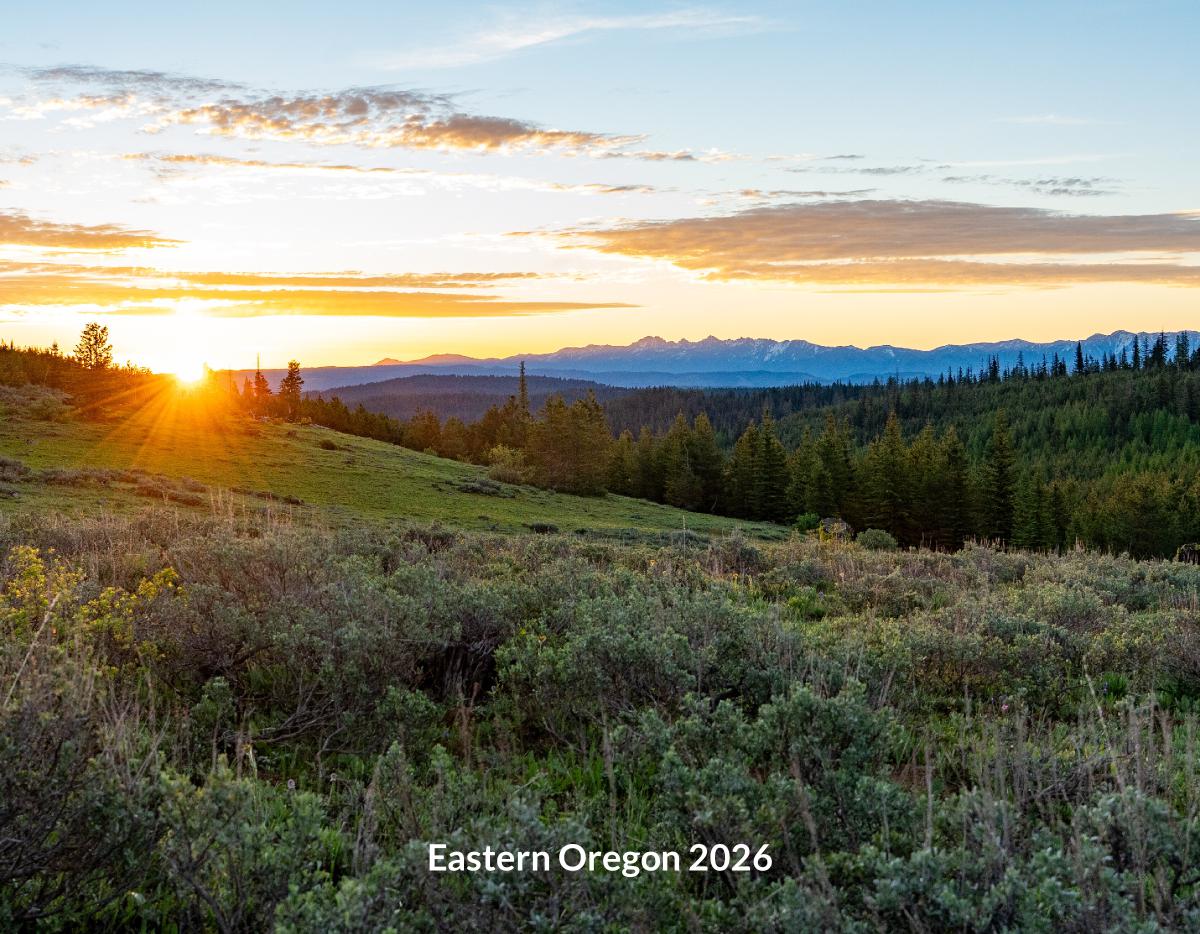 Eastern Oregon 2026 Calendar