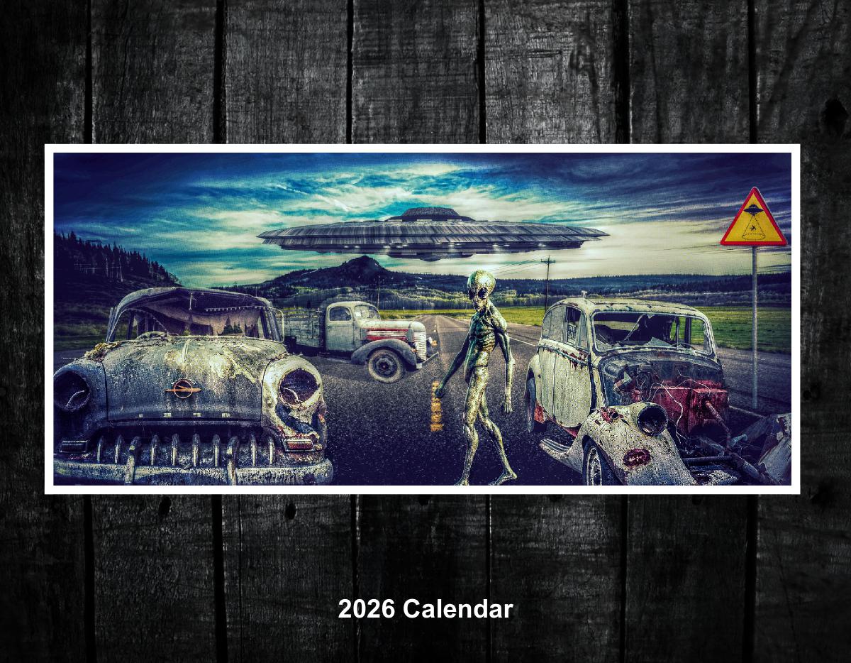 Dustin Clutterbuck 2026 Photo Art Calendar