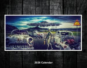 Dustin Clutterbuck 2026 Photo Art Calendar