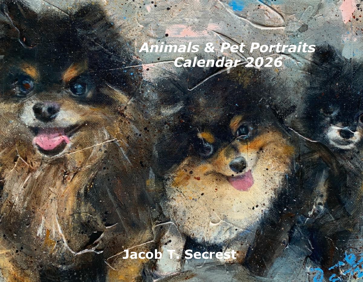 Animals & Pet Portrait Calendar 2026