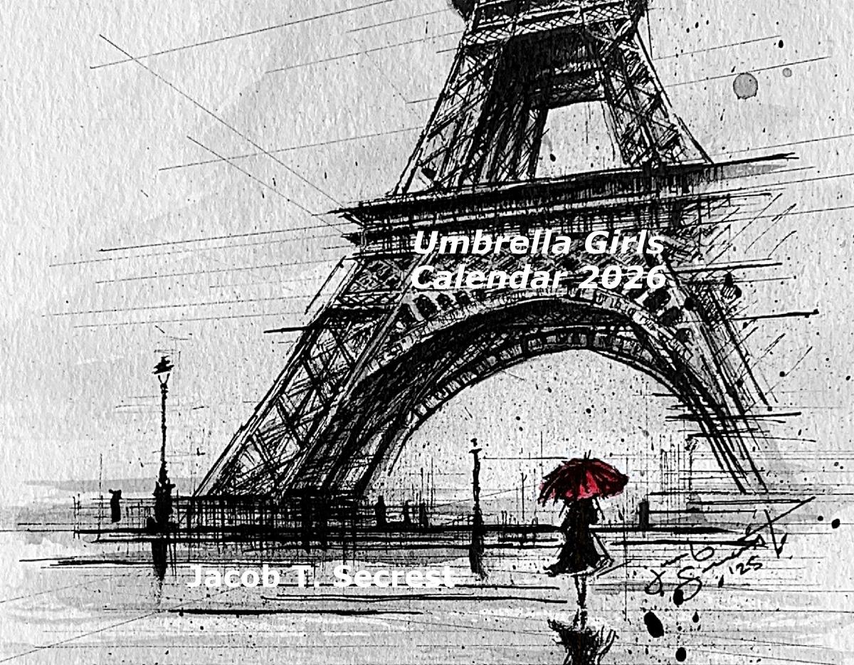 Umbrella Girls 2026 Calendar