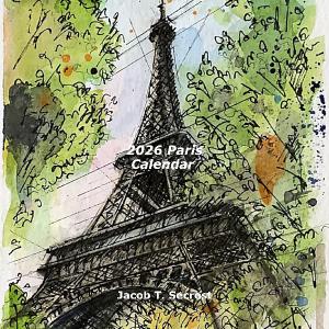 2026 Paris Calendar 12x12