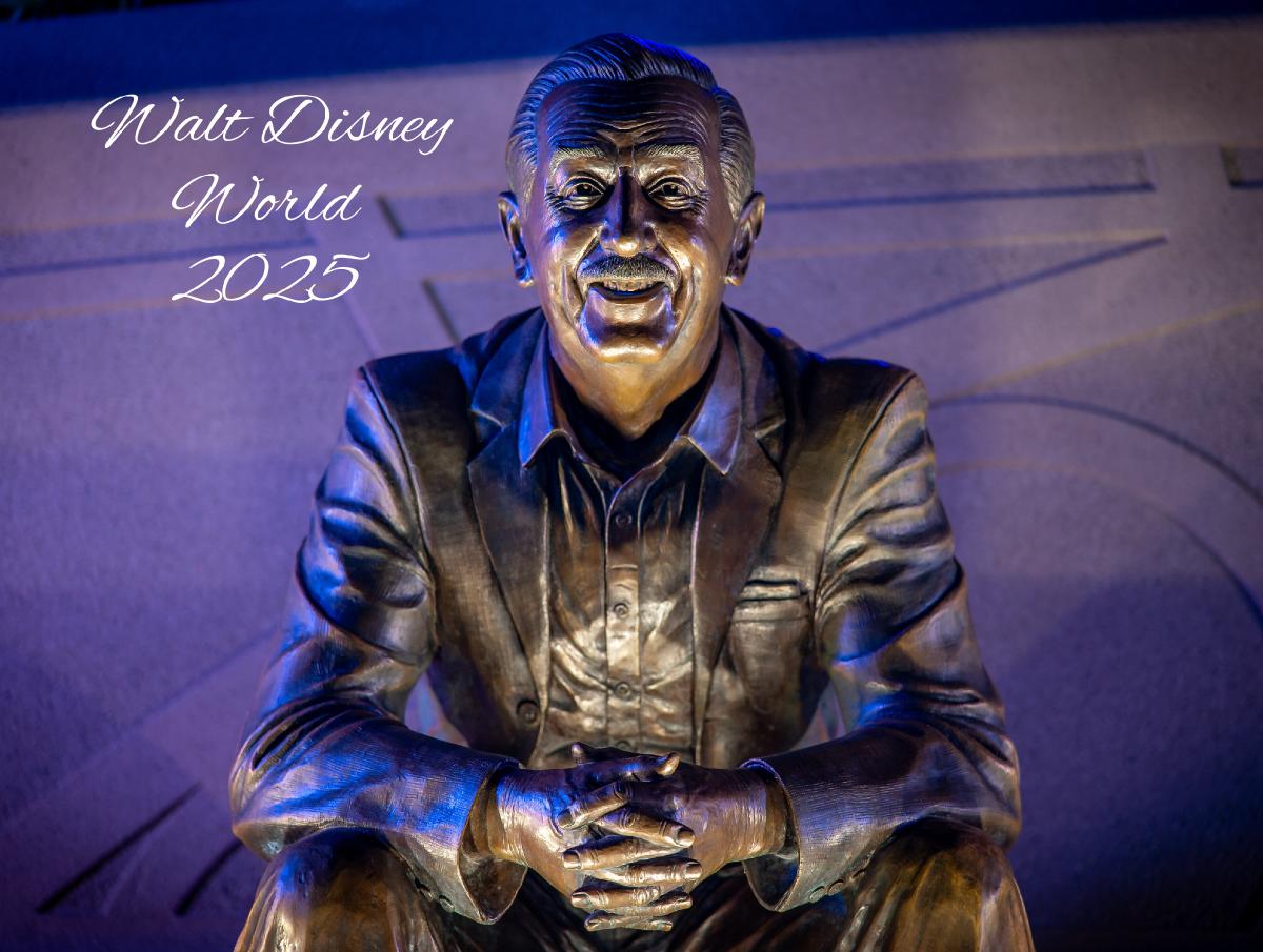 2025 Walt Disney World Calendar