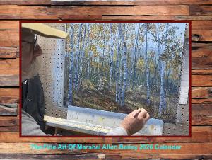 Fine Art Of Marshal Allen Bailey Calendar 2026