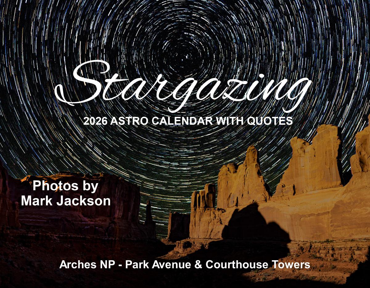 Stargazing 2026 Astro Calendar With Quotes