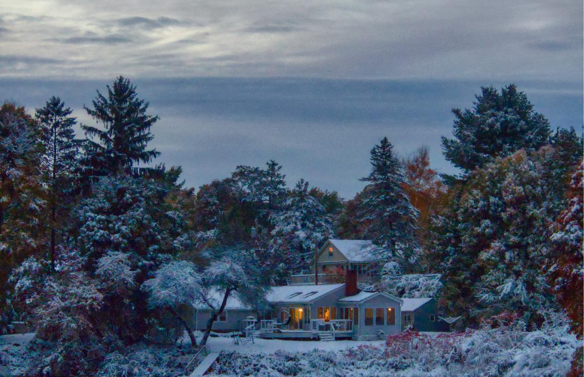 First Snow on the Danvers River