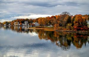 Obear Park and the Danvers River Poster