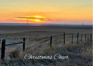 Wide Open Spaces Christmas Card