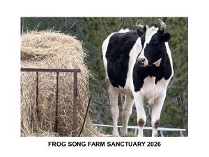 FROG SONG FARM SANCTUARY 2026 CALENDAR