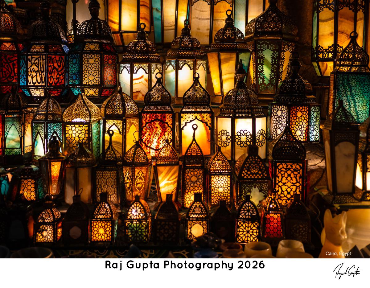 2026 Calendar - Raj Gupta Photography