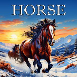 2025 Horse Wall SQ Calendar