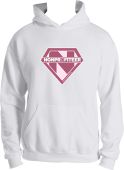 Nonprofiteer Superhero Hoodie - Pink