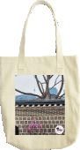 Seoul N-Tower South Korea Tote Bag