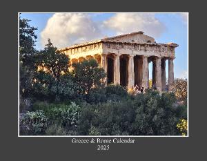 2025 Greece and Rome Calendar by Karen