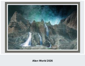 Alien world calendar 2026