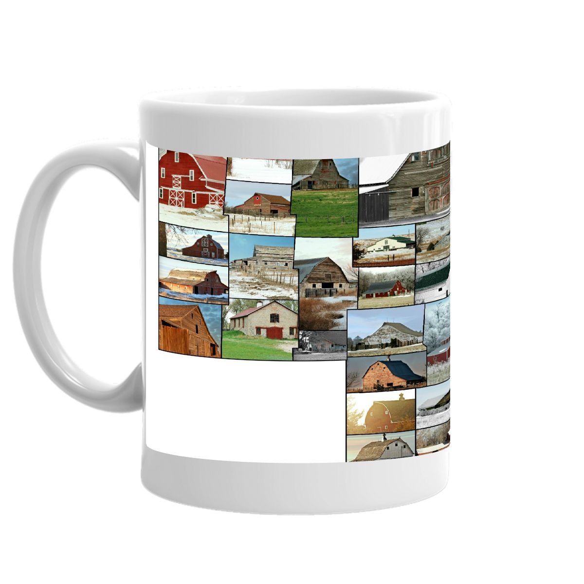 A Nebraska Barn Journey Mug