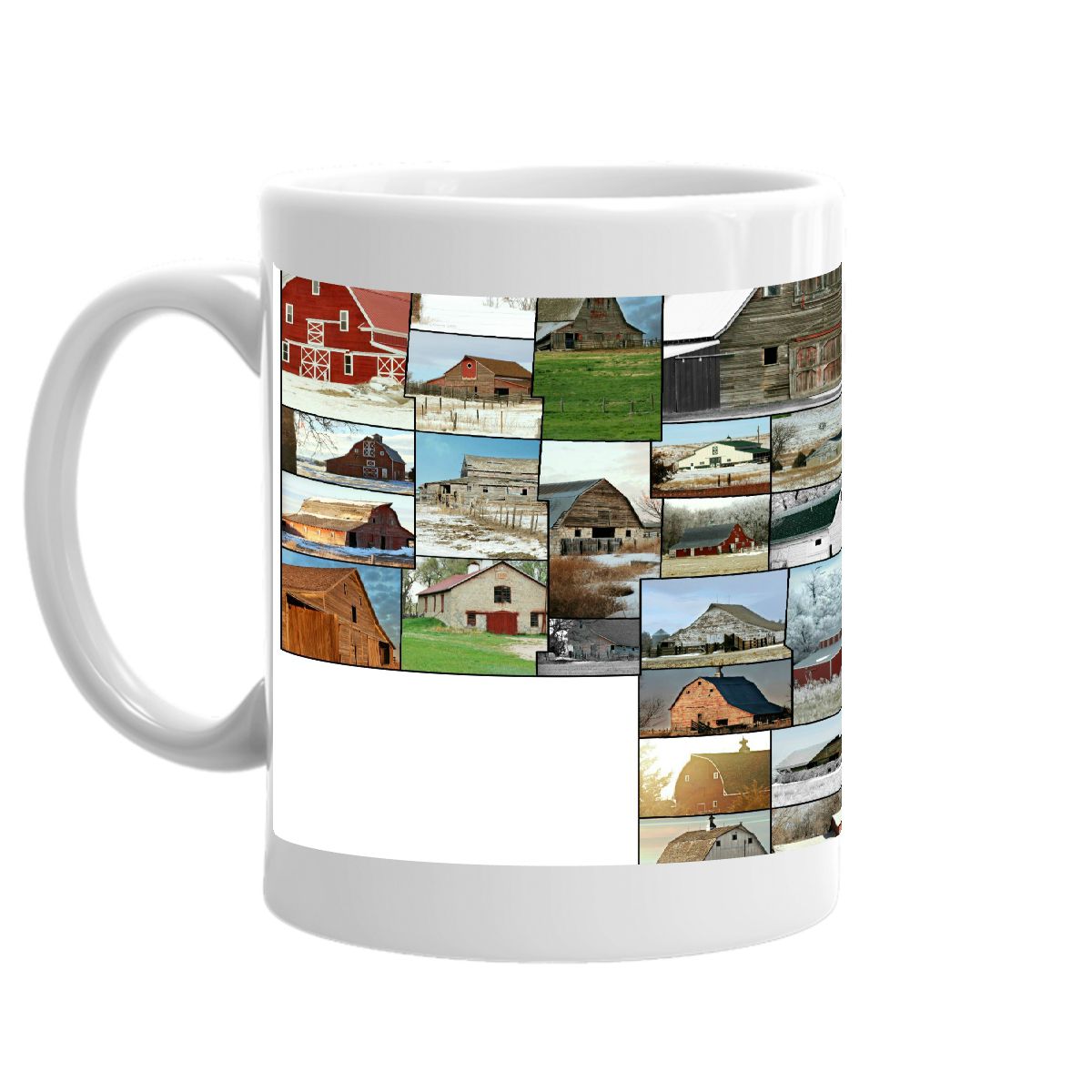 A Nebraska Barn Journey Mug