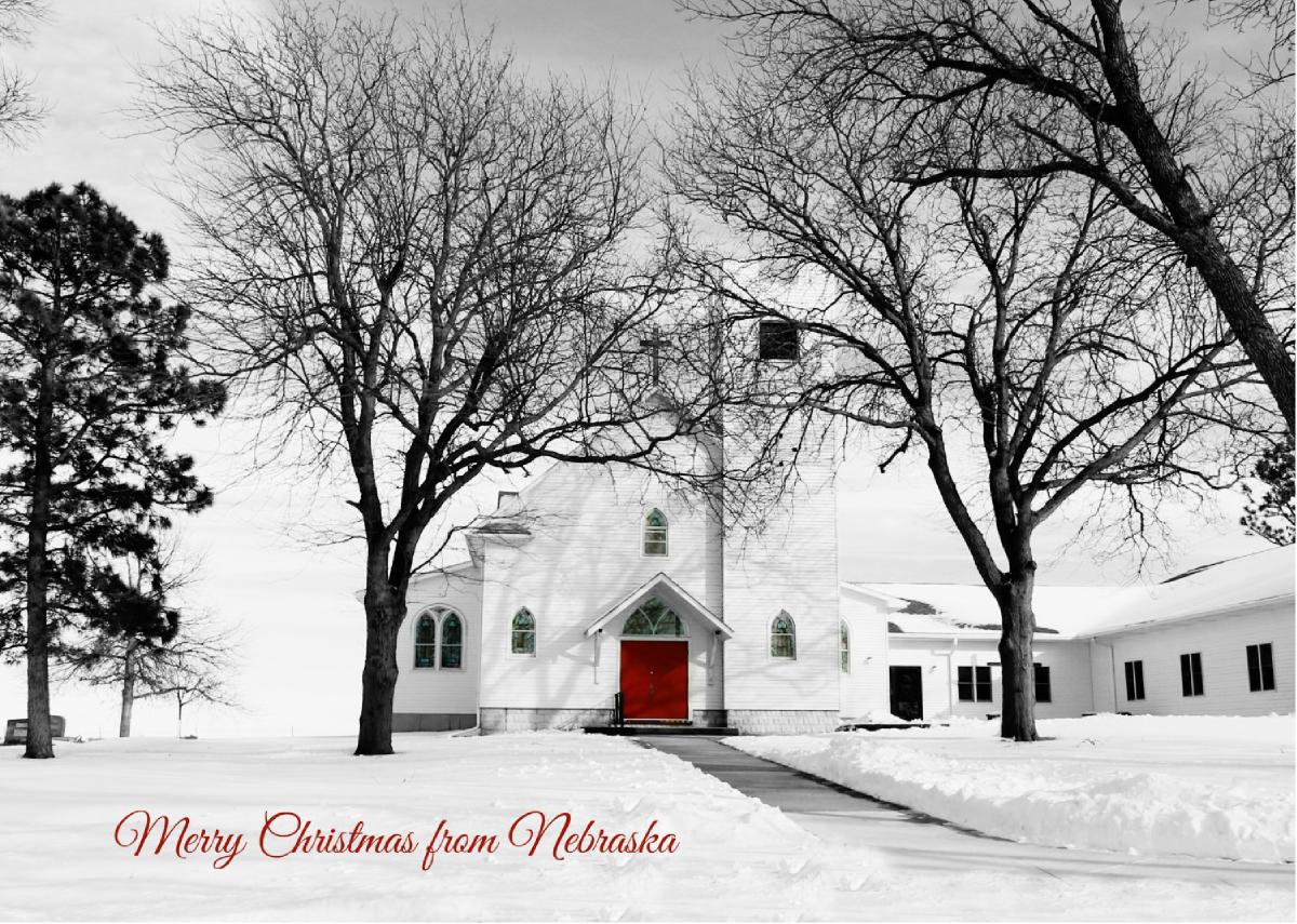 Merry Christmas From Nebraska  Lancaster County