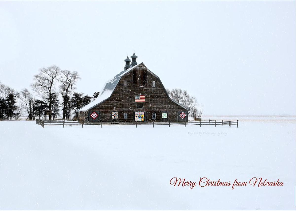 Merry Christmas From Nebraska  Dawson County