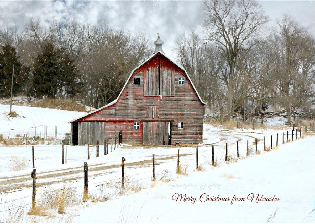 Merry Christmas From Nebraska    Sherman County