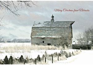 Merry Christmas From Nebraska   Sherman County