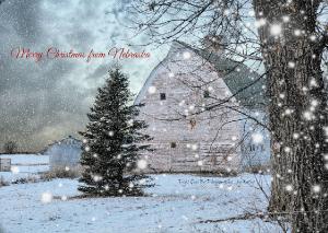 Merry Christmas from Nebraska Card Howard County