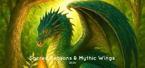 Mythic Wings Desk Calendar