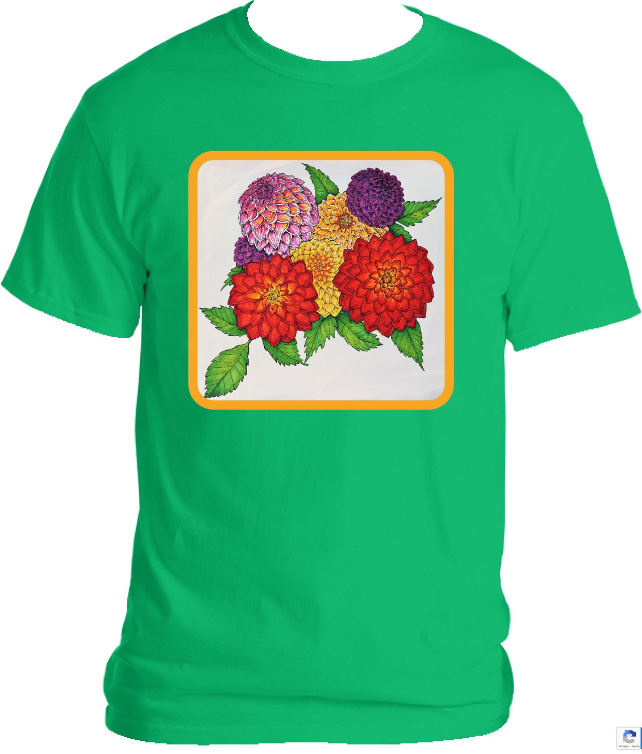 Dahlia Bouquet Tshirt