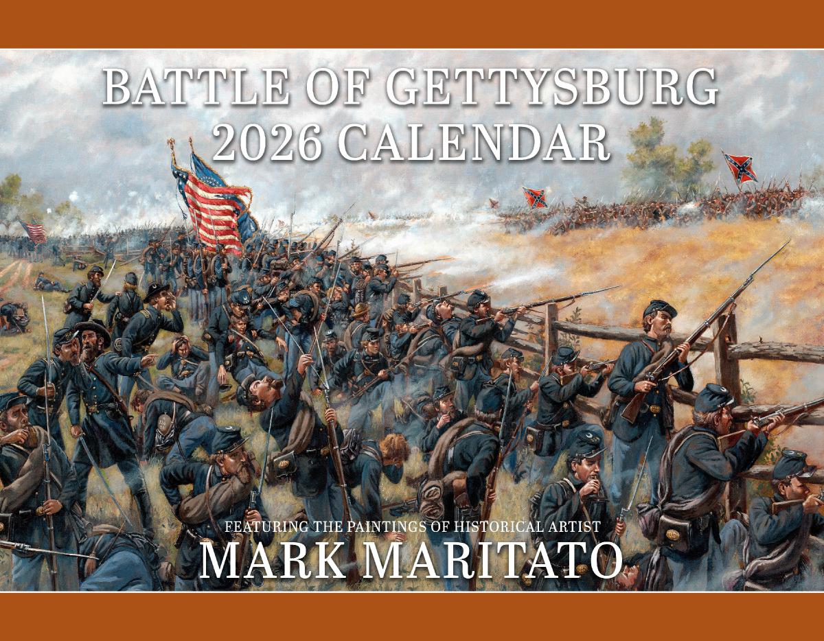 Mark Maritato's Battle of Gettysburg 2026 Calendar