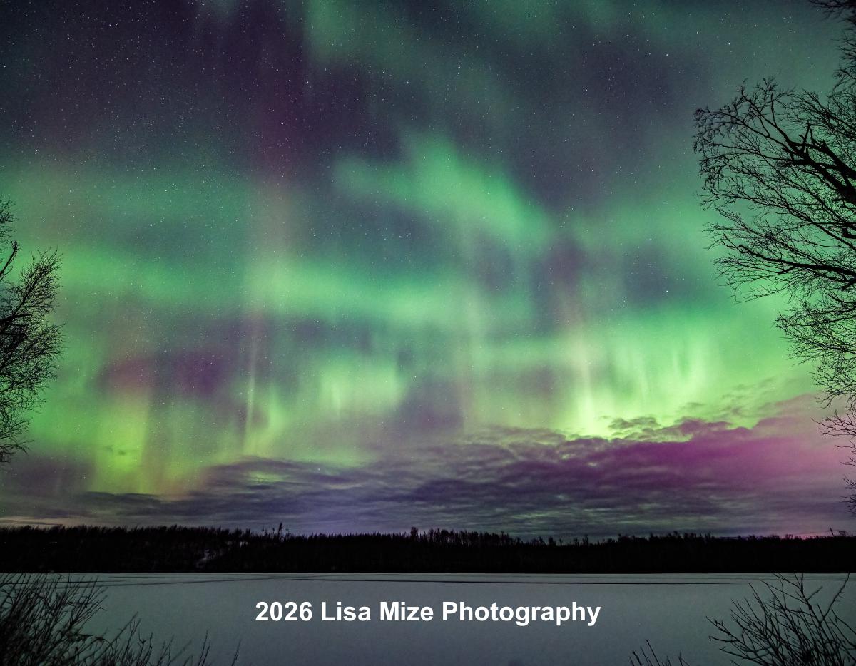 2026 Aurora Borealis Calendar