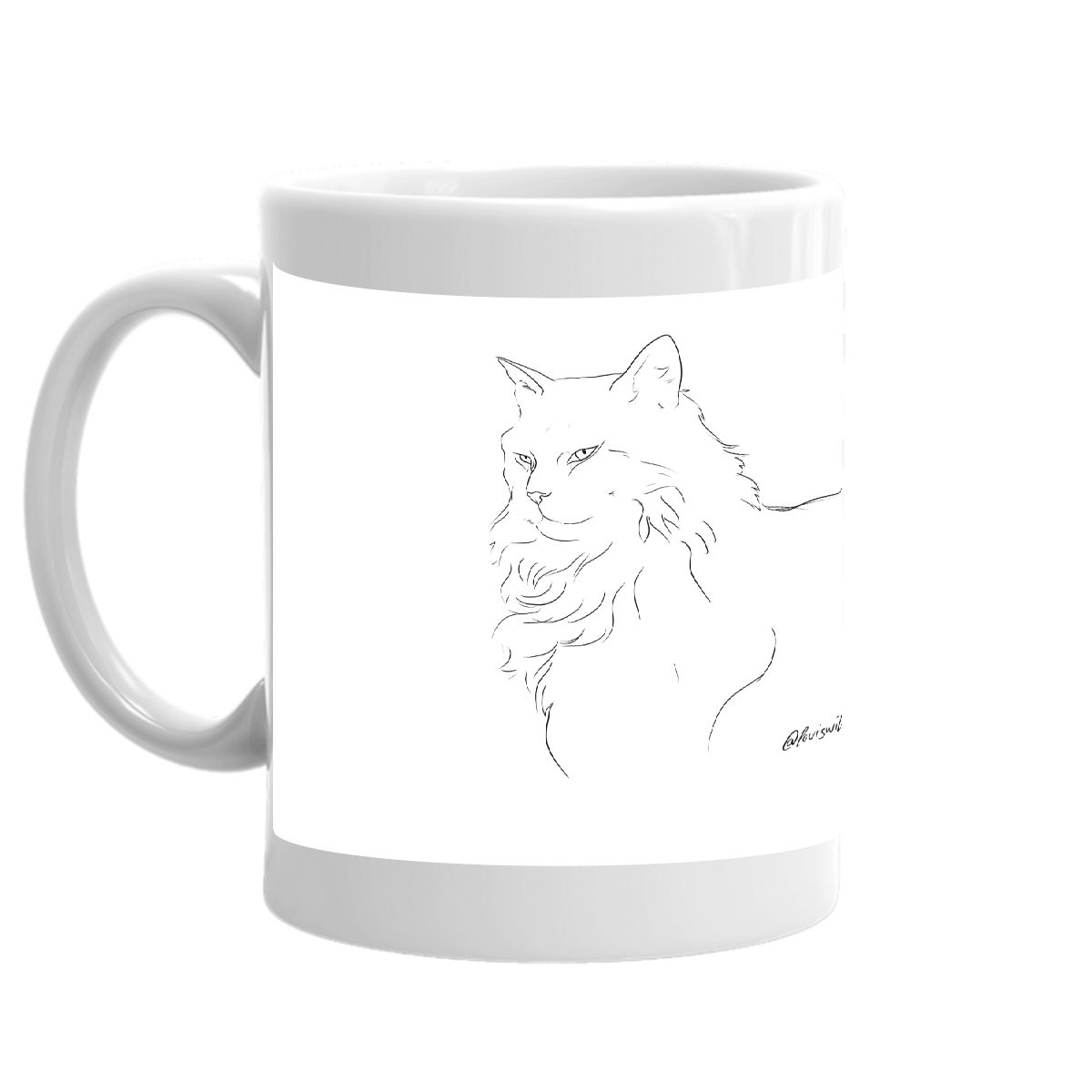 Louis Lineart Coffee Mug