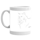 Louis Lineart Coffee Mug