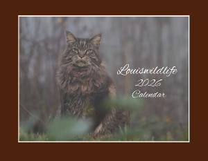 LOUISWILDLIFE 2026 WALL CALENDAR