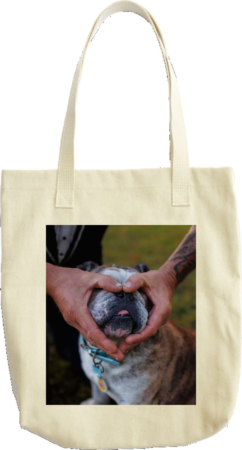 LBR Bulldog Love Tote Bag
