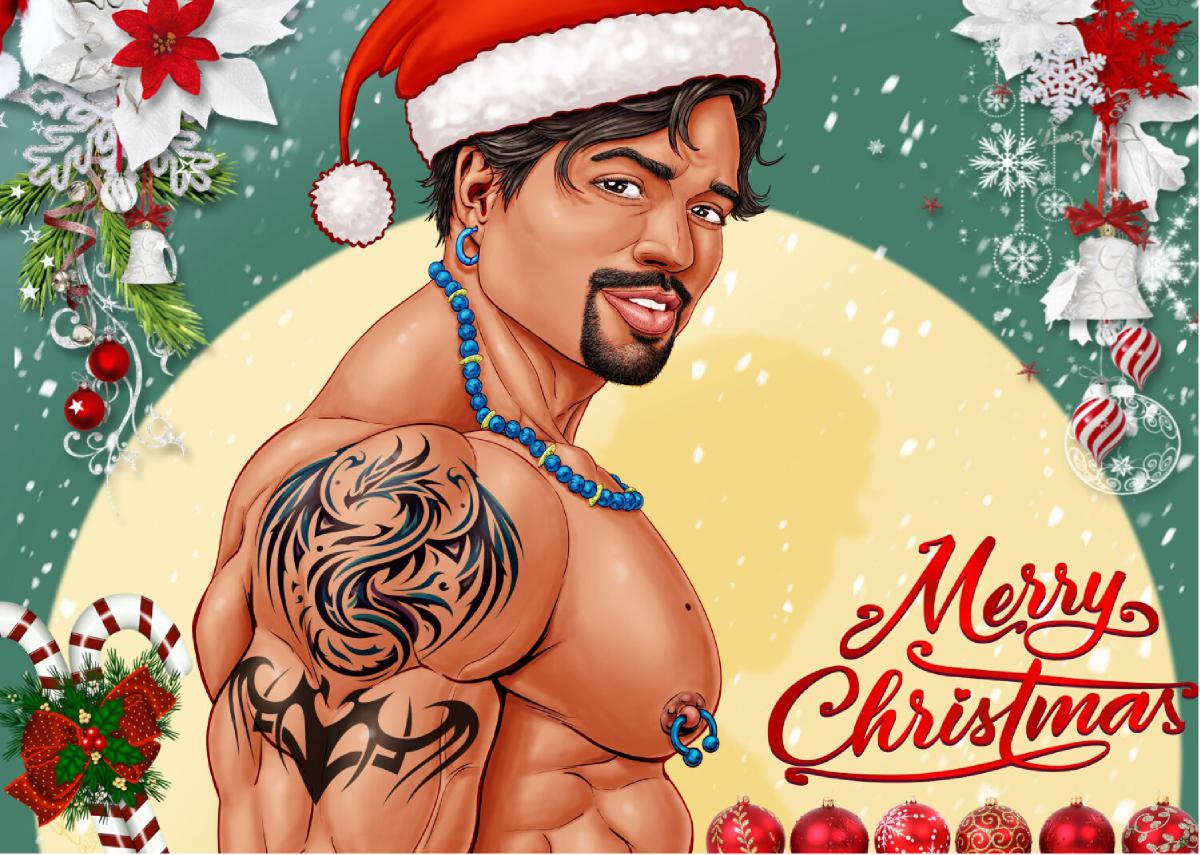 Luis DCluix Christmas Card SFW 1