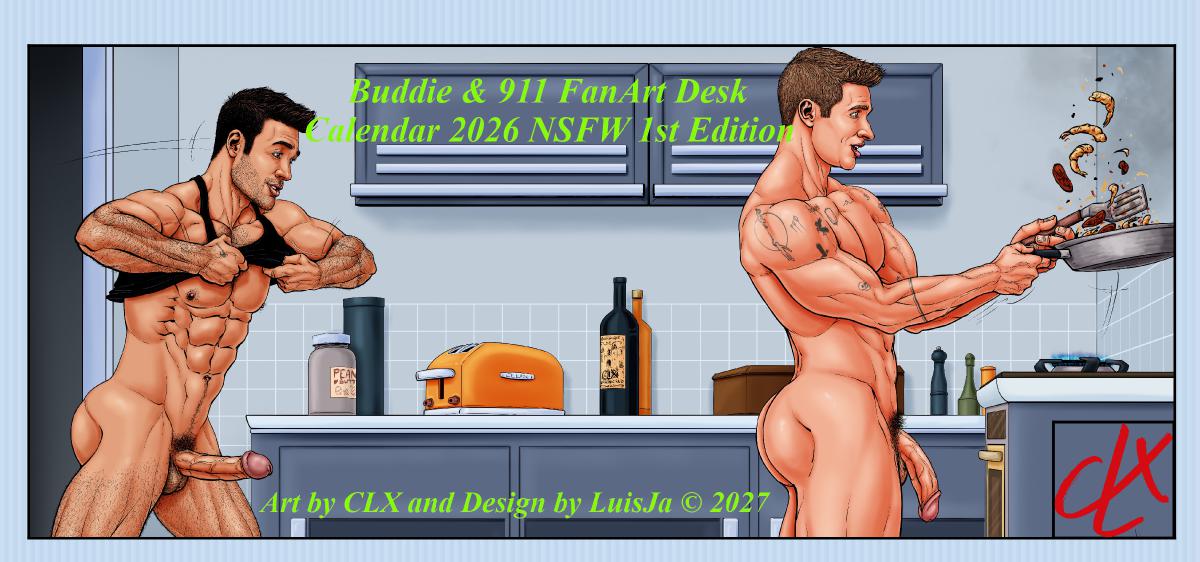 A Buddie Desk Calendar 2027 – 1st Edition NSFW