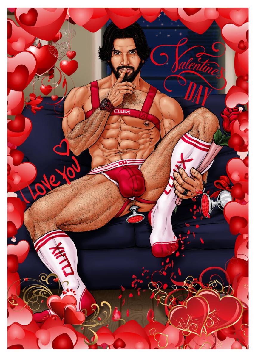 Eddie Diaz Valentines Card SFW 2