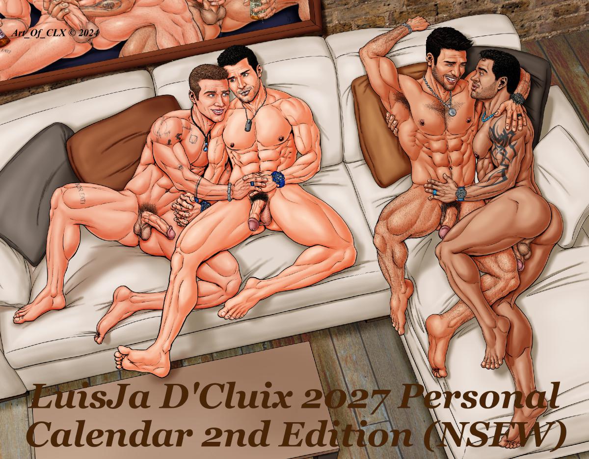 LuisJa D'Cluix 2027 NSFW Calendar 2nd Edition