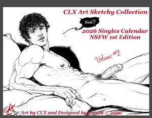 CLX Art Sketchy 2026 Singles Calendar NSFW Vol 2