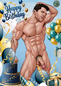 CLX Greeting Card Birthday CarlosGzz 2 NSFW