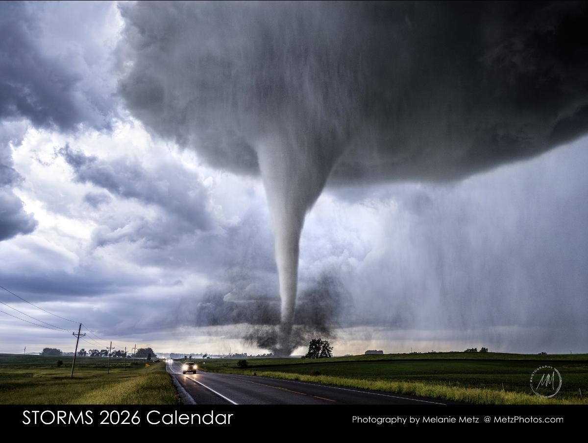 STORMS 2026 Calendar by Melanie Metz