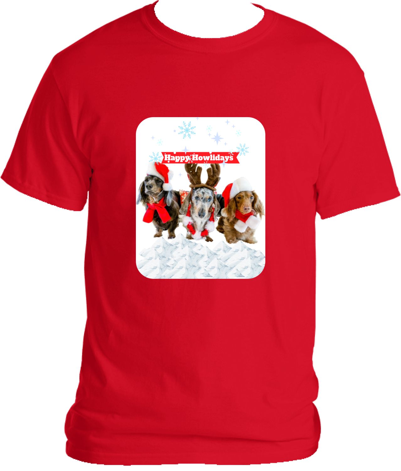 Miniature Dachshund Howliday Tee